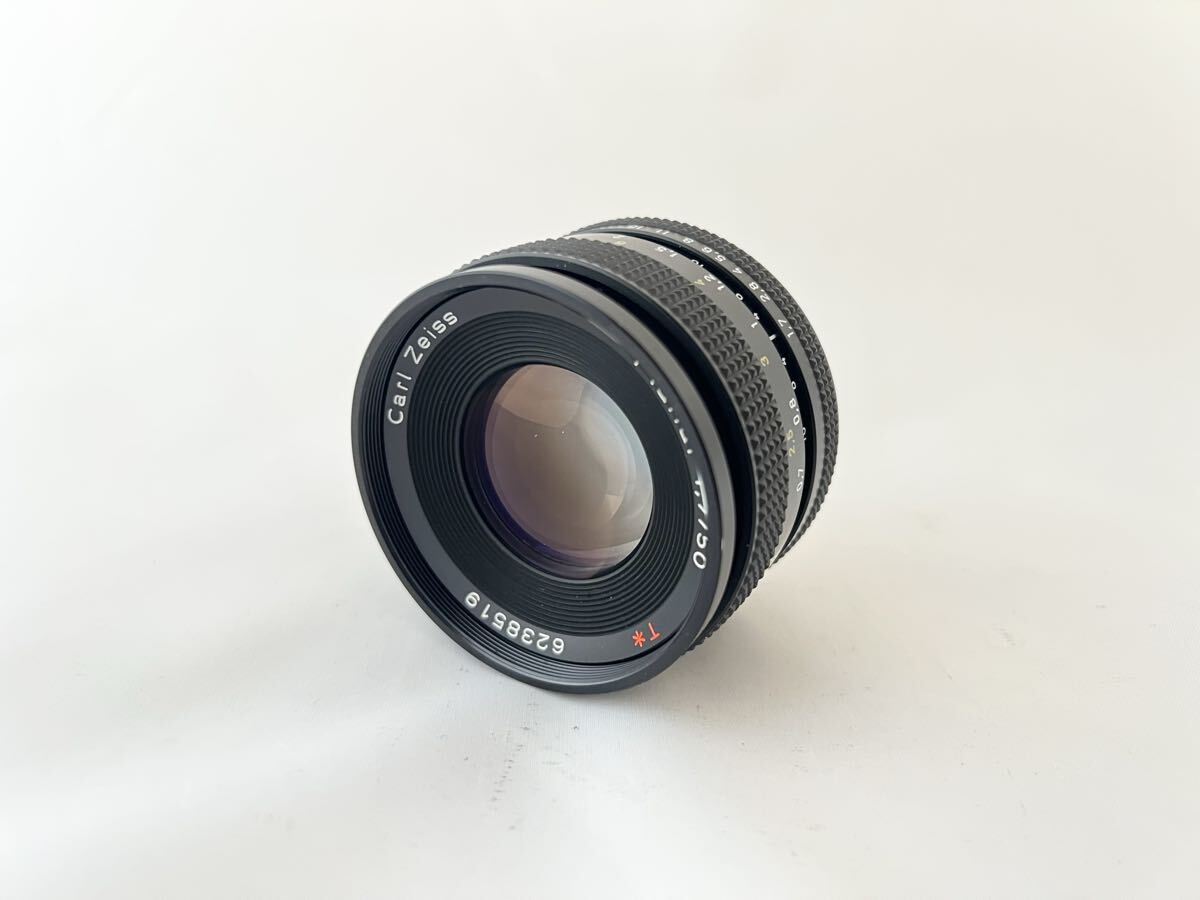 CONTAX　コンタックス　 美品　Carl Zeiss Planar 50mm f1.7 T* AEJ　一眼レンズ　AA136