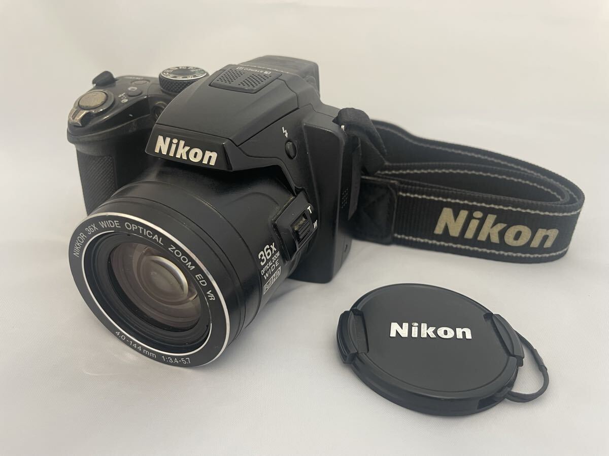 Nikon　COOLPIX P500　充電器バッテリー付　デジタルカメラ　ジャンク　AB19