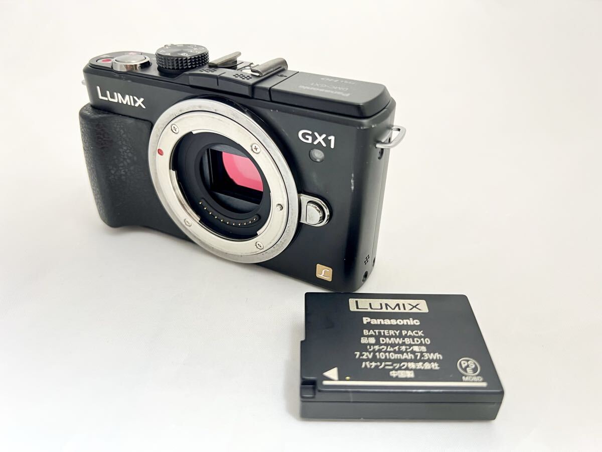 動作品　PANASONIC　LUMIX DMC-GX1　ミラーレス一眼カメラ　ボディ　A155