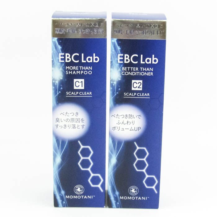 桃谷順天館 EBC Lab スカルプクリア C1 C2 2点セット シャンプー コンディショナー ヘアケア コスメ まとめて メンズ TA レディース