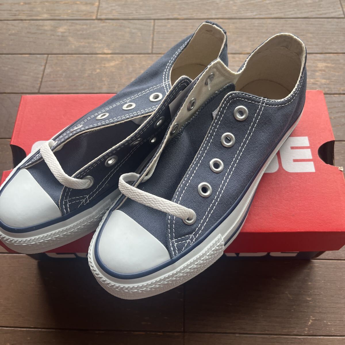 CONVERSE ALL STAR OX ネイビー ローカットスニーカー コンバース オールスター22.5cm JPN 3.5USA レディース