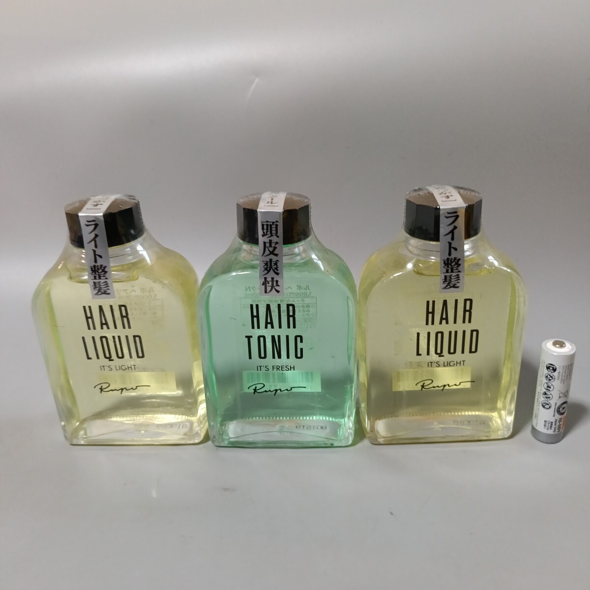 資生堂　ルポ　ヘアリキッド2本　ヘアトニック1本　各150ml