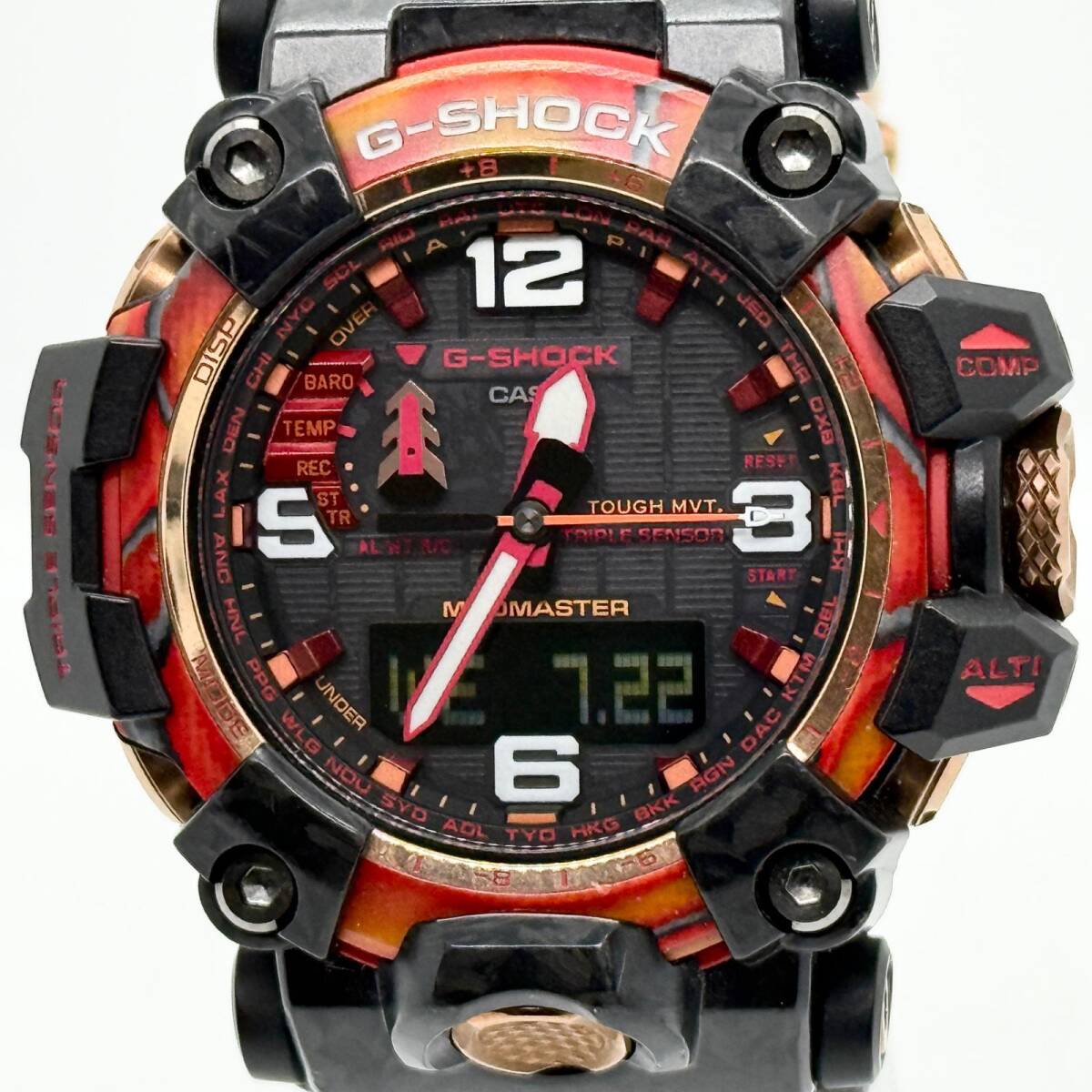 CASIO カシオ G-SHOCK ジーショック GWG-2040FR-1AJR ブラック タフソーラー メンズ 腕時計 稼働品