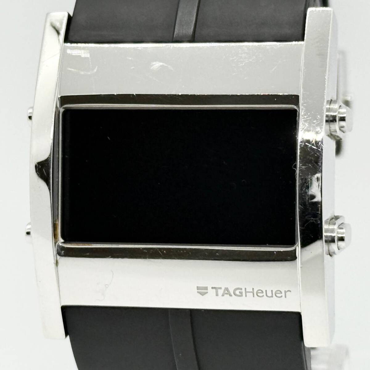 TAG HEUER タグホイヤー マイクロメーター CS111C-0 QZ メンズ 腕時計 訳あり