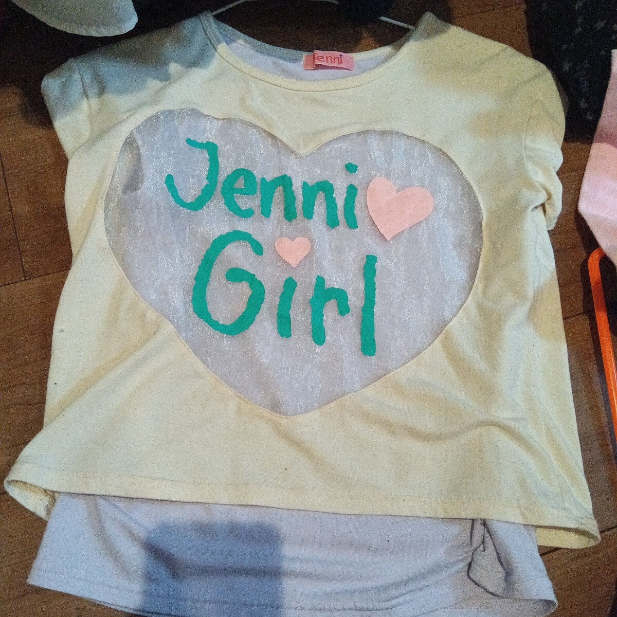 JENNIGirl130センチ半袖 ハート