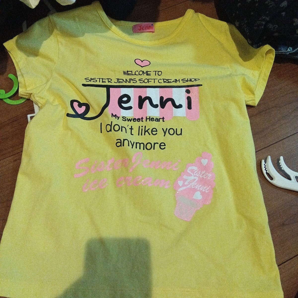 SisterJENNI 半袖Tシャツイエロー140