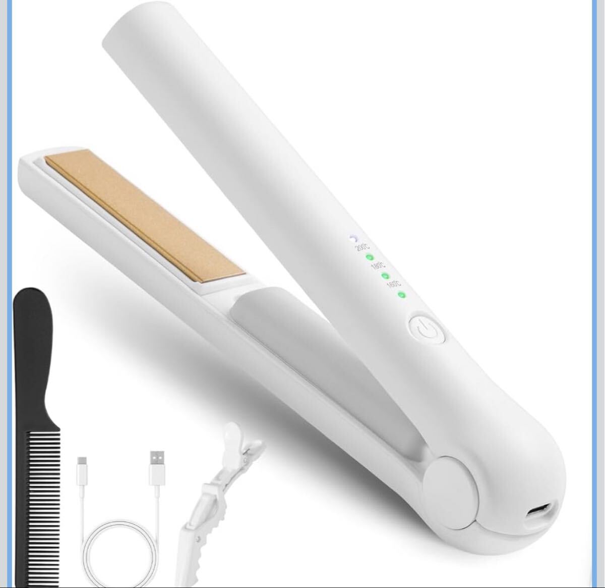 ヘアアイロン ストレートアイロン コードレス 【2026年最新 新品