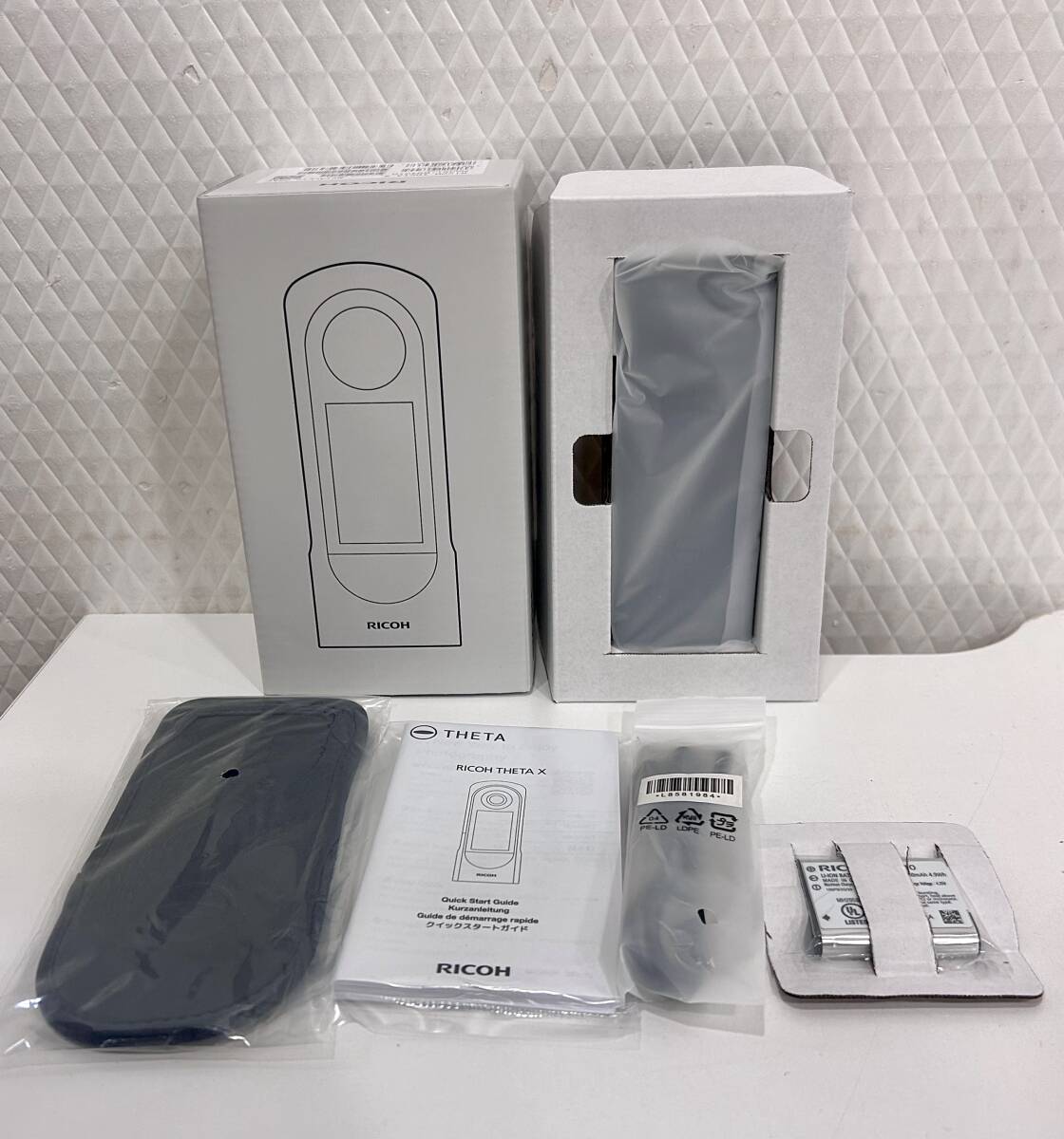 G「36516-2」RICOH リコー　THETA X　R04010　360度カメラ　メタリックグレー　未使用