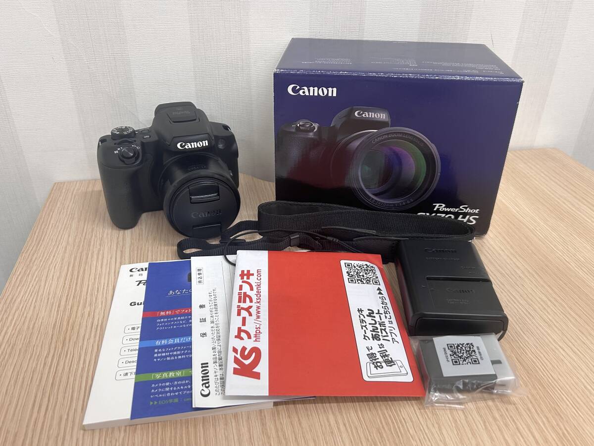 長G「37085」Canon キヤノン　PowerShot パワーショット　SX70 HS　PC2357　デジタルカメラ　箱付き　簡易動作○