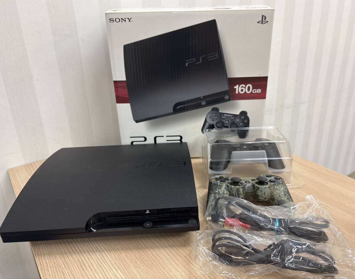 長「25561」動作未確認 SONY ソニー SONY PlayStation3 PS3 CECH-3000A 本体 ワイヤレスコントローラー 