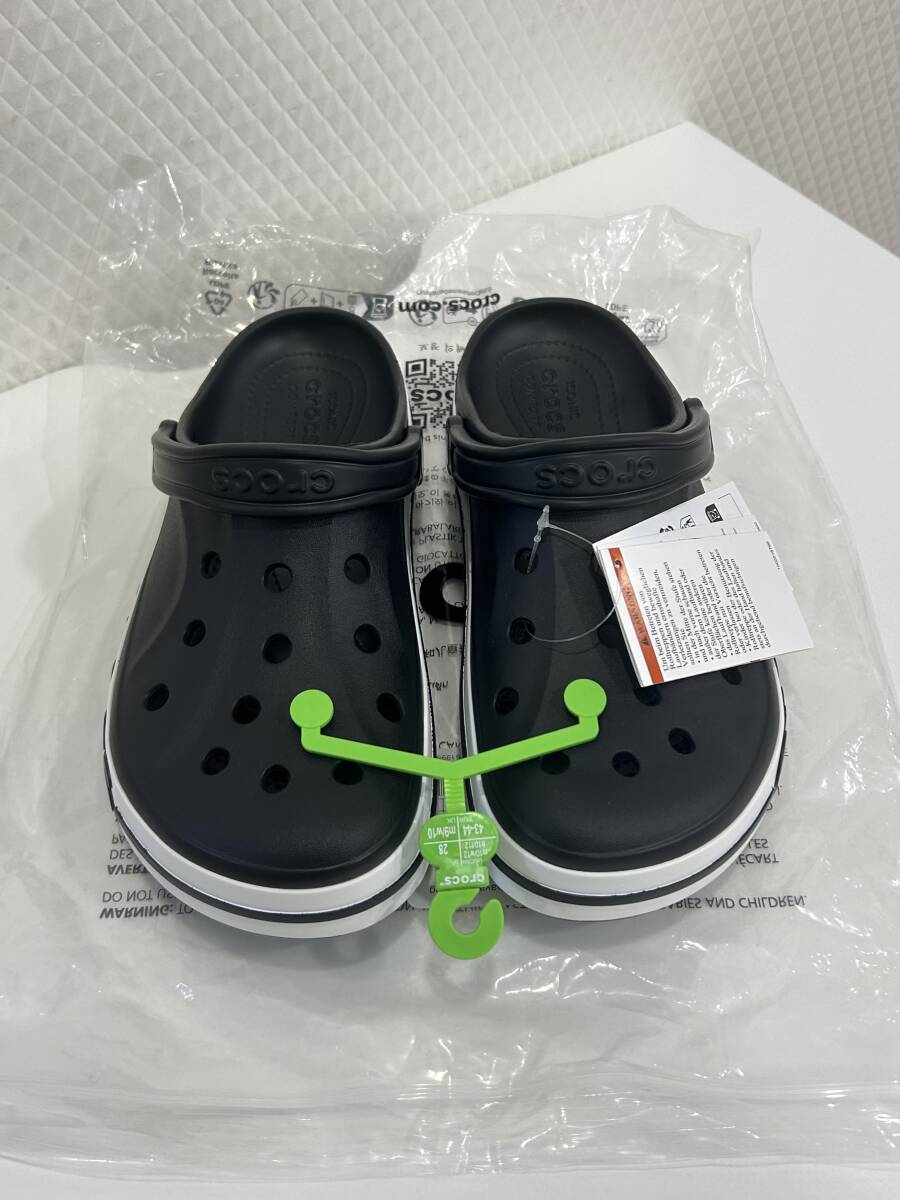 G「36961」crocs クロックス　バヤバンドクロッグ　205089-066　ブラック　28cm　サンダル　未使用