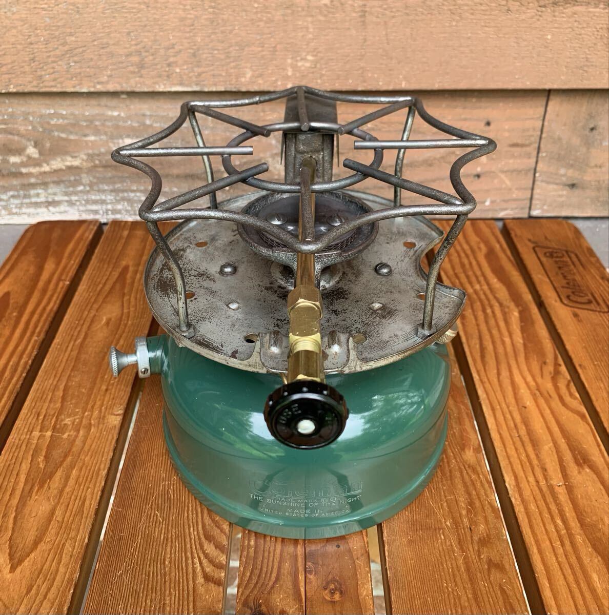 ★即決！最高峰シングル★USA後期型★コールマン Coleman 500 ストーブ SPEEDMASTER 1953年 ビンテージUSA フルオーバーホール 点火確認済