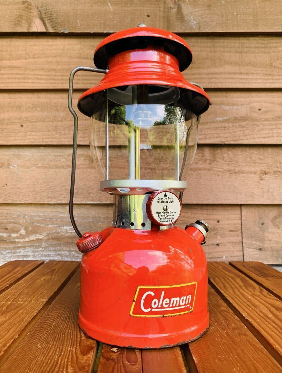 ★即決★ぴかぴか美品★フル整備済★コールマン Coleman 200Aランタン 1959年10月 ビンテージUSA フルオーバーホール 点火確認済