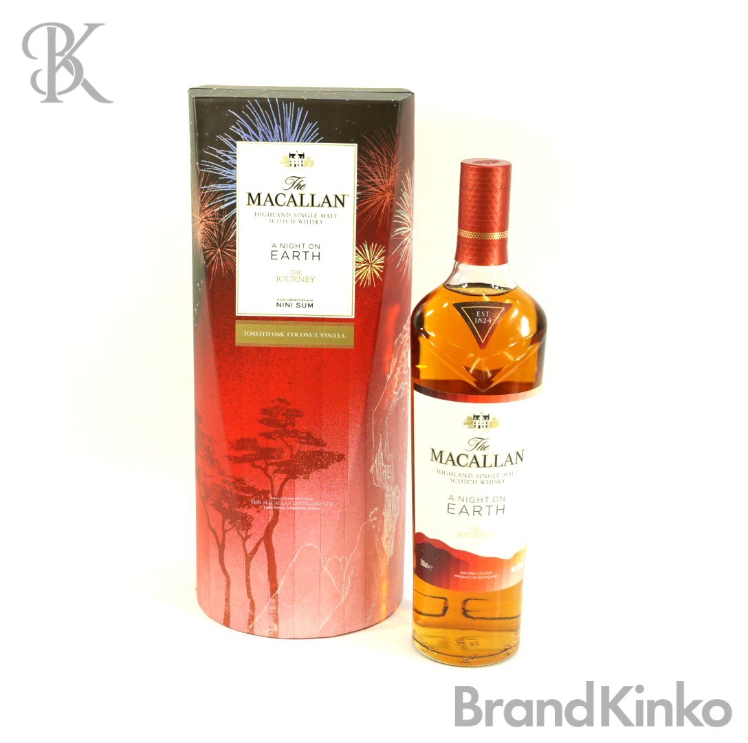マッカラン ア ナイトオン アース ザ ジャーニー ウイスキー 700ml 43％ スコッチ ウィスキー 古酒 洋酒 未開栓 THE MACALLAN ★