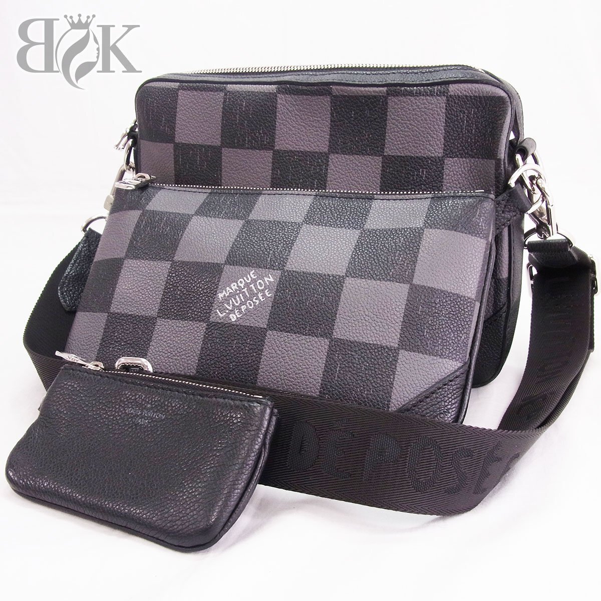 ルイヴィトン ダミエ トリオ・メッセンジャー N80401 ショルダーバッグ カプセルコレクション2021年 LOUIS VUITTON ＋