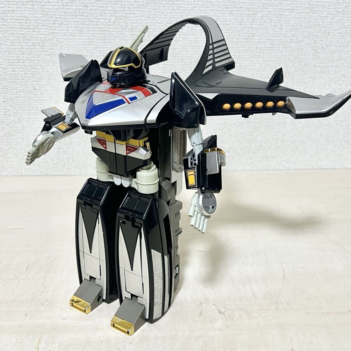 当時物 未来戦隊タイムレンジャー デルタフォーメーション DXタイムシャドウ 2000年 戦隊ロボ 30代直撃 平成レトロ バンダイ BANDAI 現状品