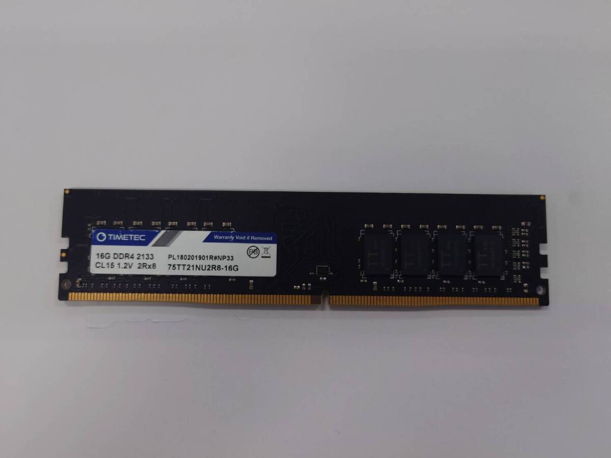 TIMETEC　DDR4　2133　16gb　動作確認済み