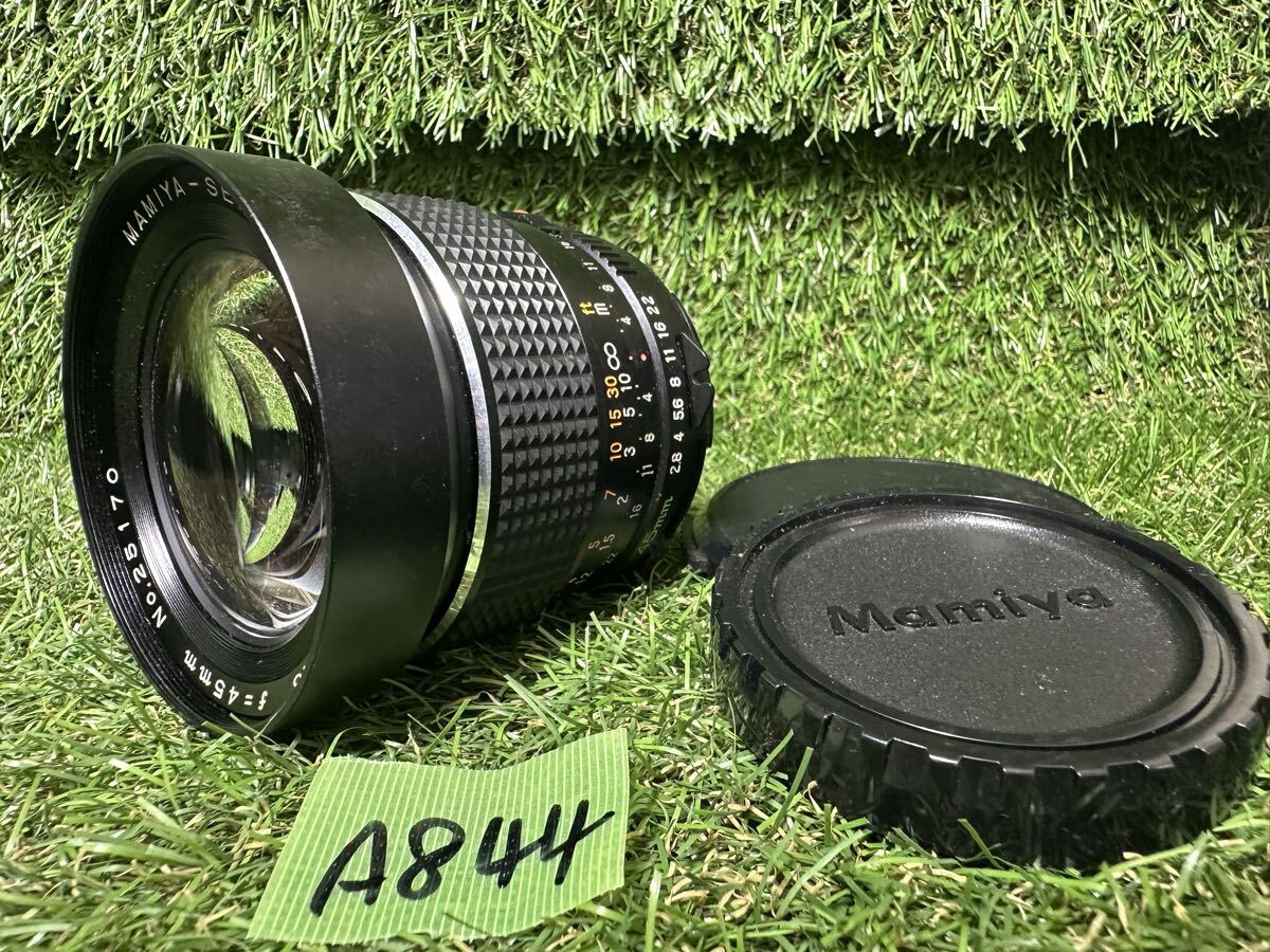 A844 MAMIYA MAMIYA-SEKOR C 45mm 1:2.8 中判 カメラ レンズ 現状品