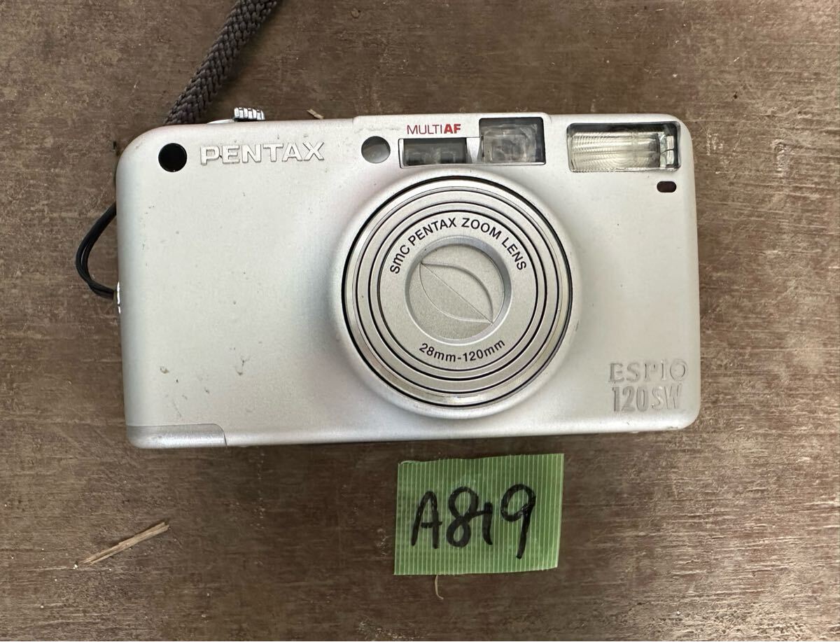 A819 Pentax ESPIO 120SW コンパクトカメラ　現状品