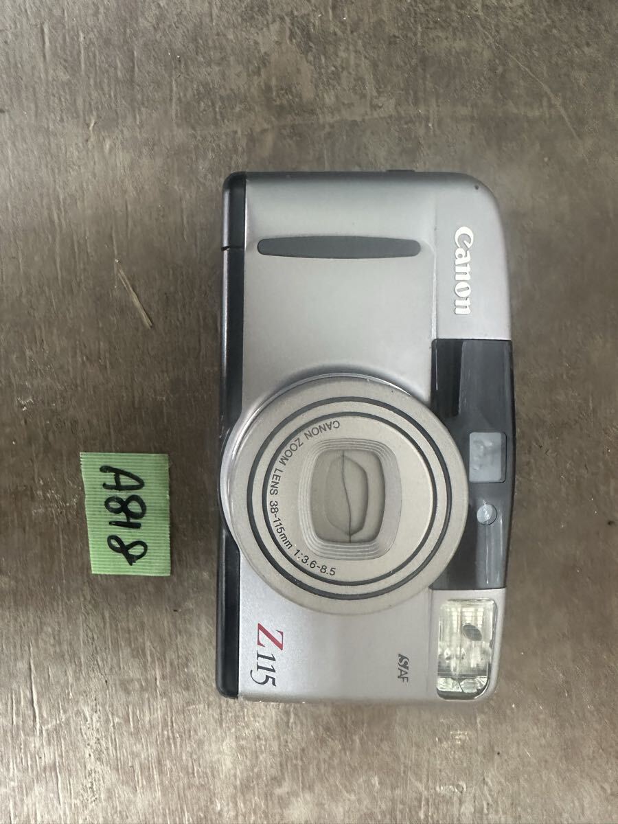 A818 Canon SURE SHOT Z115 フィルムカメラ　現状品
