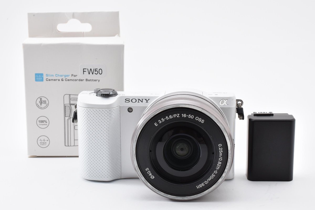 SONY α5000 パワーズームレンズキット(ホワイト 16-50mm