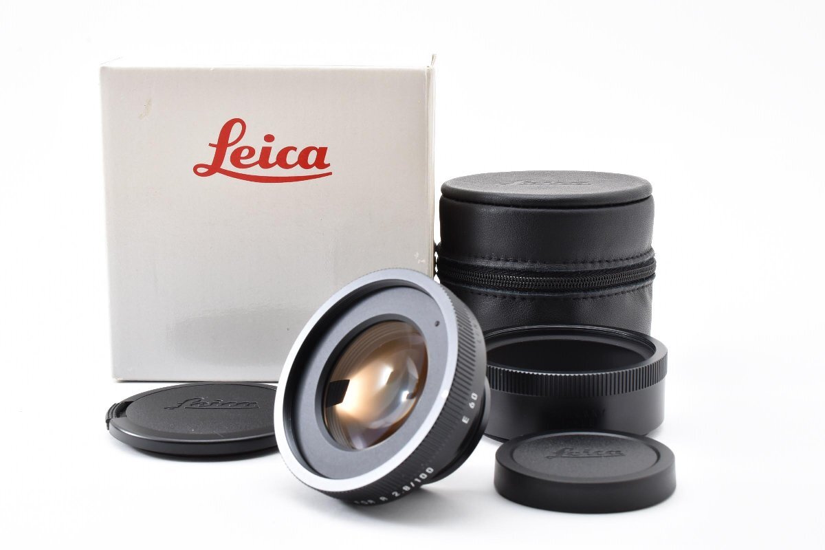 美品 ライカ LEICA ELPRO 1:2-1:1 FOR R 100/2.8 16545 箱付