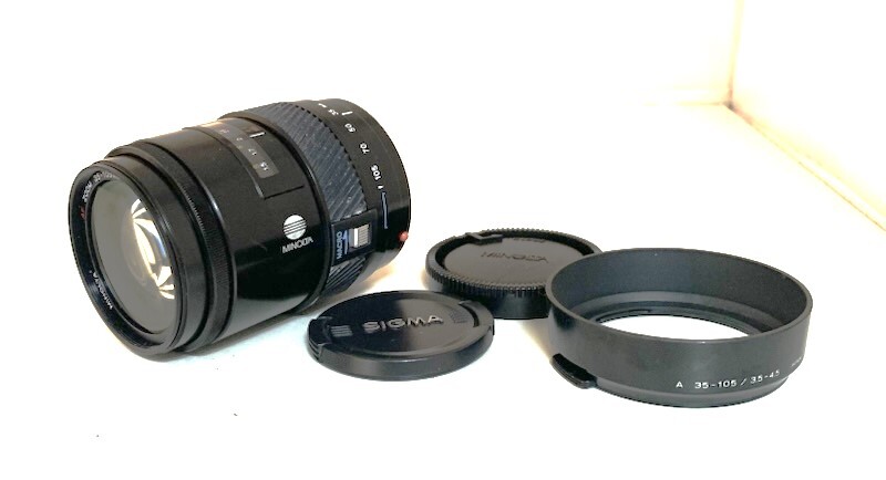 【動作品】 ミノルタ　MINOLTA AF ZOOM 35-105mm F3.5-4.5 ズームレンズ　＃B0731②