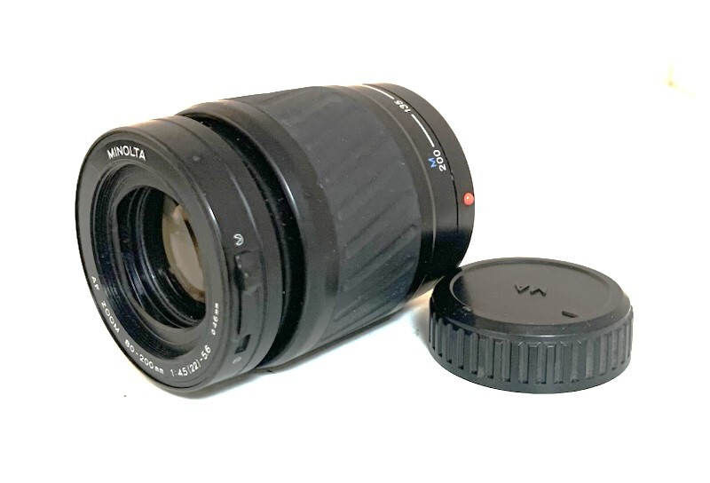 【動作品】 ミノルタ　MINOLTA AF ZOOM 80-200mm F4.5-5.6 　ズームレンズ　＃B0731①