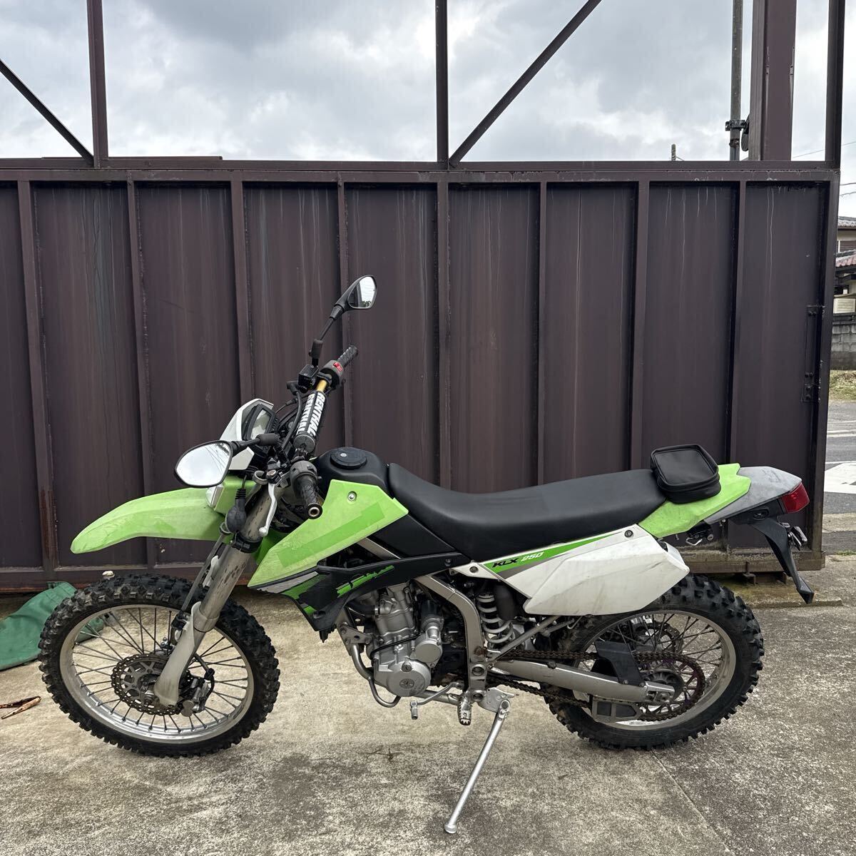 カワサキ KLX250 LX250S 走行32,636Km セル始動 書類あり