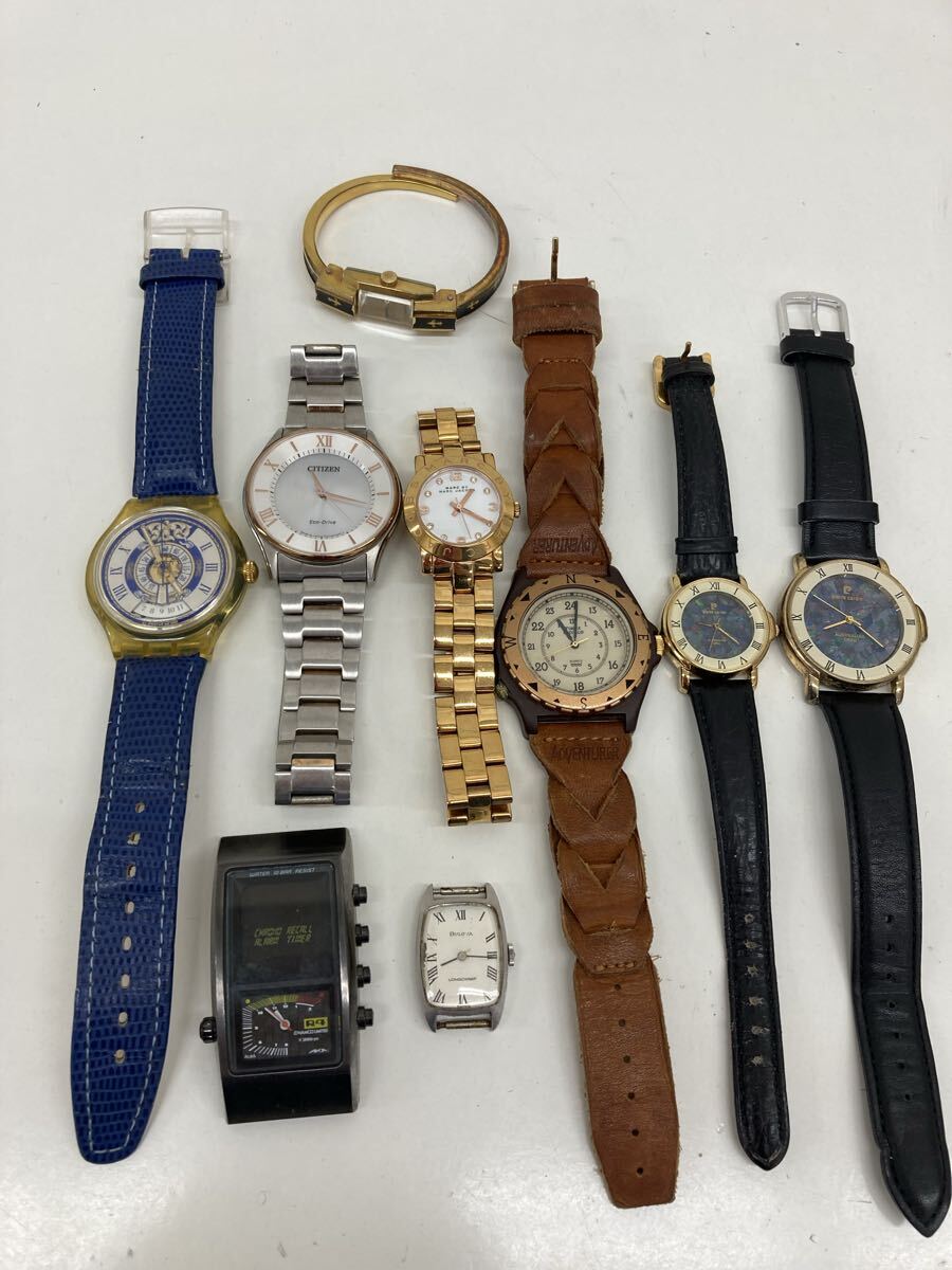 【AE3344-i】 時計 腕時計　9点 まとめ CITIZEN chandler AKA bulova swatch timex pierre cardin marc by marc jacobs など　 シチズン