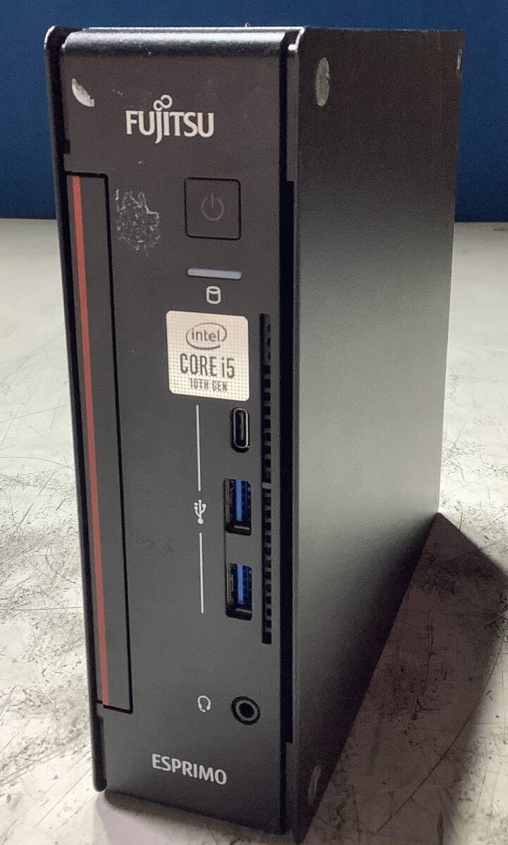 S80709308 FUJITSU ESPRIMO Q7010/E 1点 (元々 intel Core i5 10th Gen 搭載)【通電OK、複数出品】