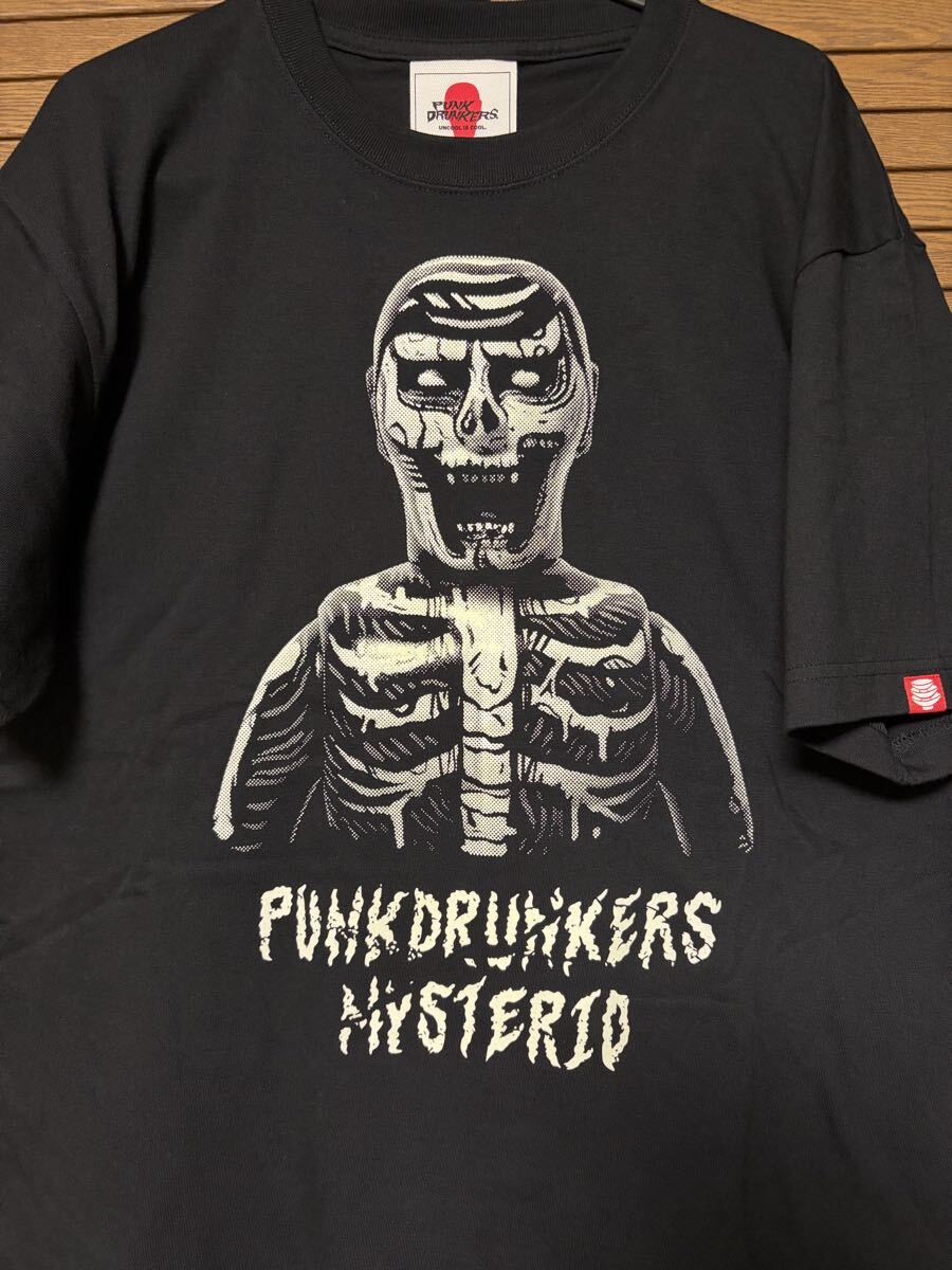 PUNKDRUNKERS パンクドランカーズ　蓄光　Tシャツ XXL