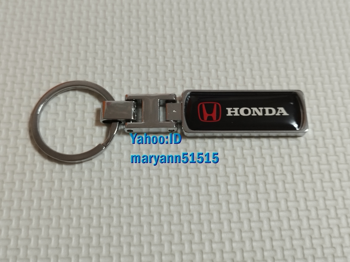 HONDA キーホルダー リボン キーチェーン リング ホンダ MUGEN 無限 S660 フィット CR-V インテグラ CIVIC シビック NSX ヴェゼル フリード