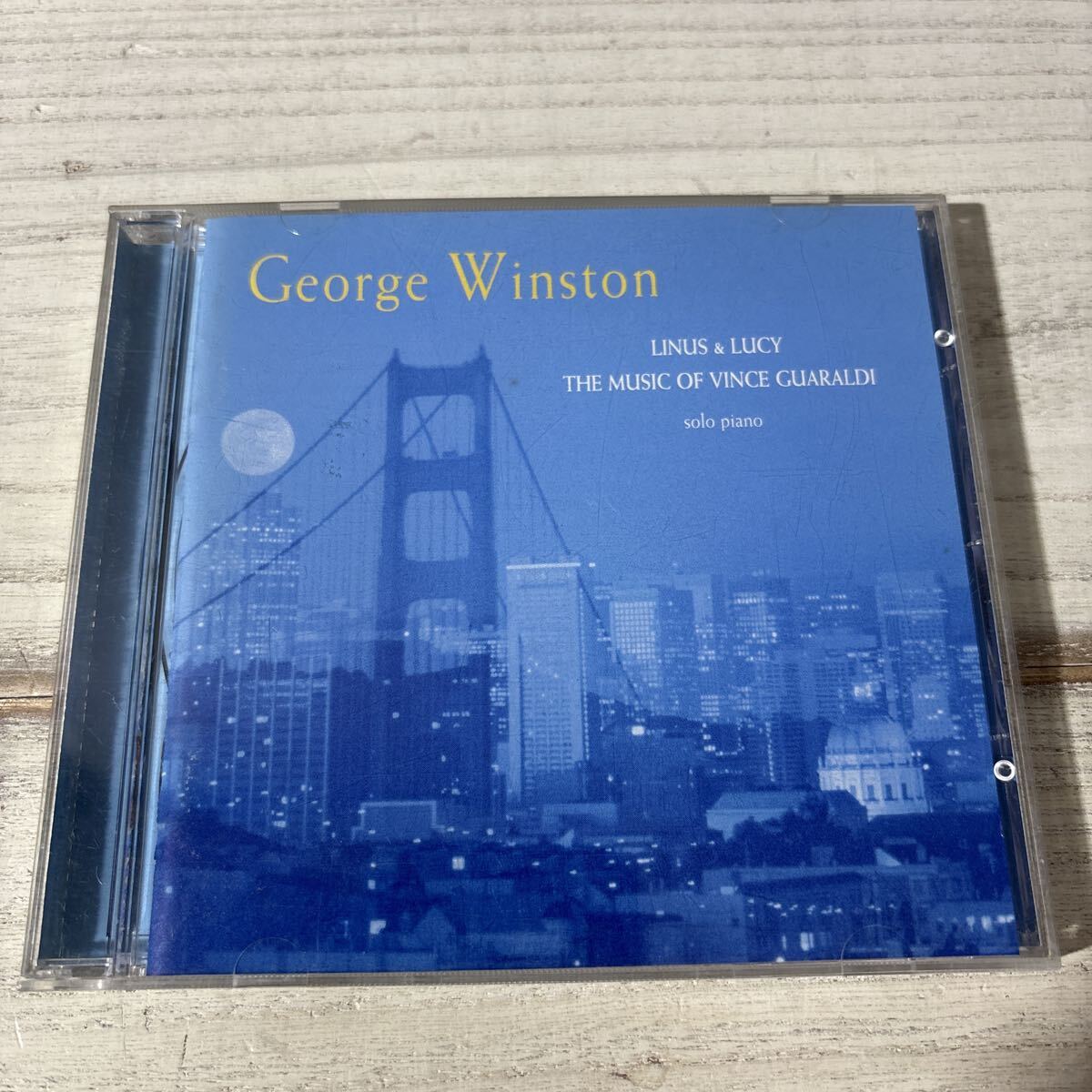 US盤 CD ジョージ・ウィンストン / ライナス＆ルーシー スヌーピー ピーナッツ George Winston / Linus & Lucy 01934 11184-2r