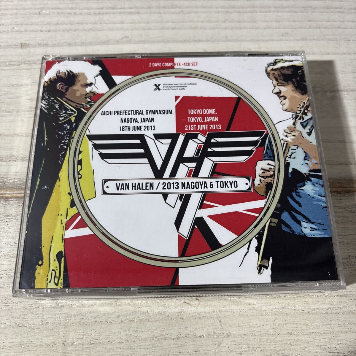 VAN HALEN / 2013 NAGOYA & TOKYO (4CD) 型番：XAVEL-212/213 プレス盤