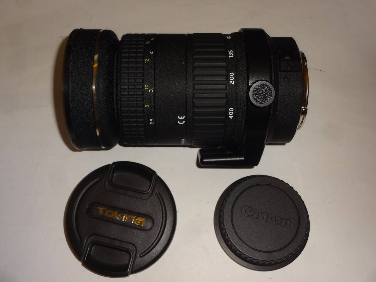 【ジャンク品】Tokina AF 80-400mm F4.5-5.6D (AT-X840D) (Canon EF用) 望遠ズームレンズ キヤノン用 7604949【送料無料】