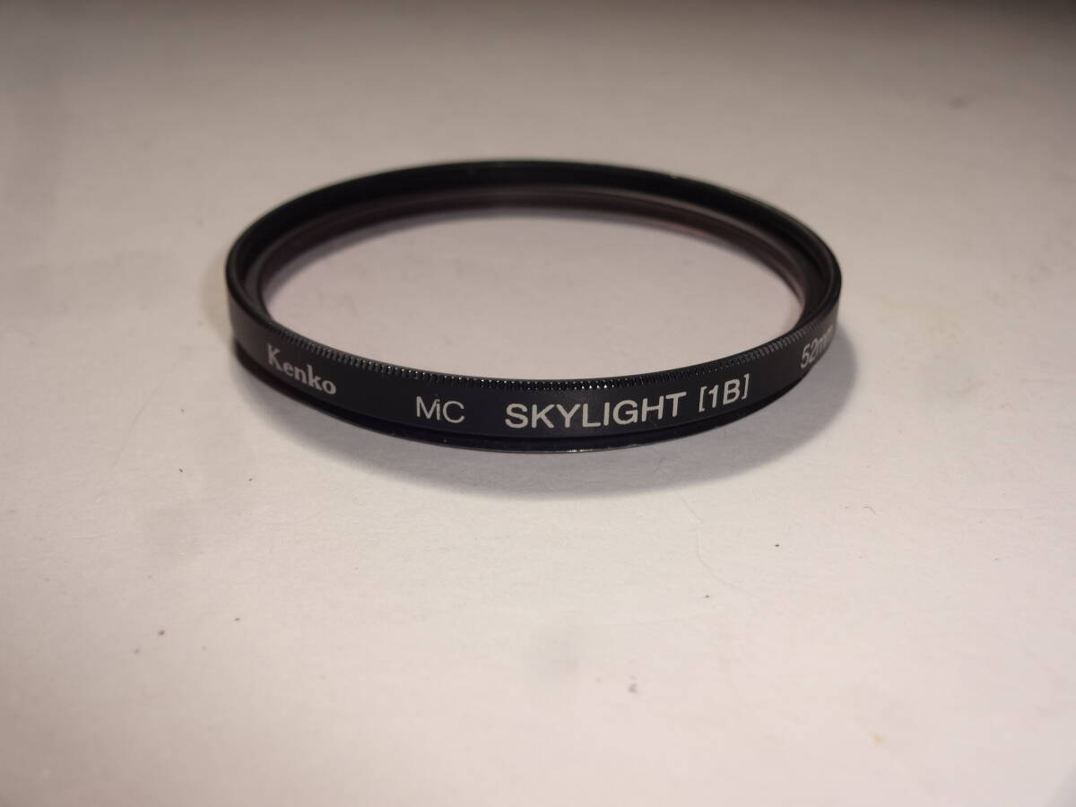Kenko レンズフィルター MC 1Bスカイライト 52mm 紫外線吸収用 7358