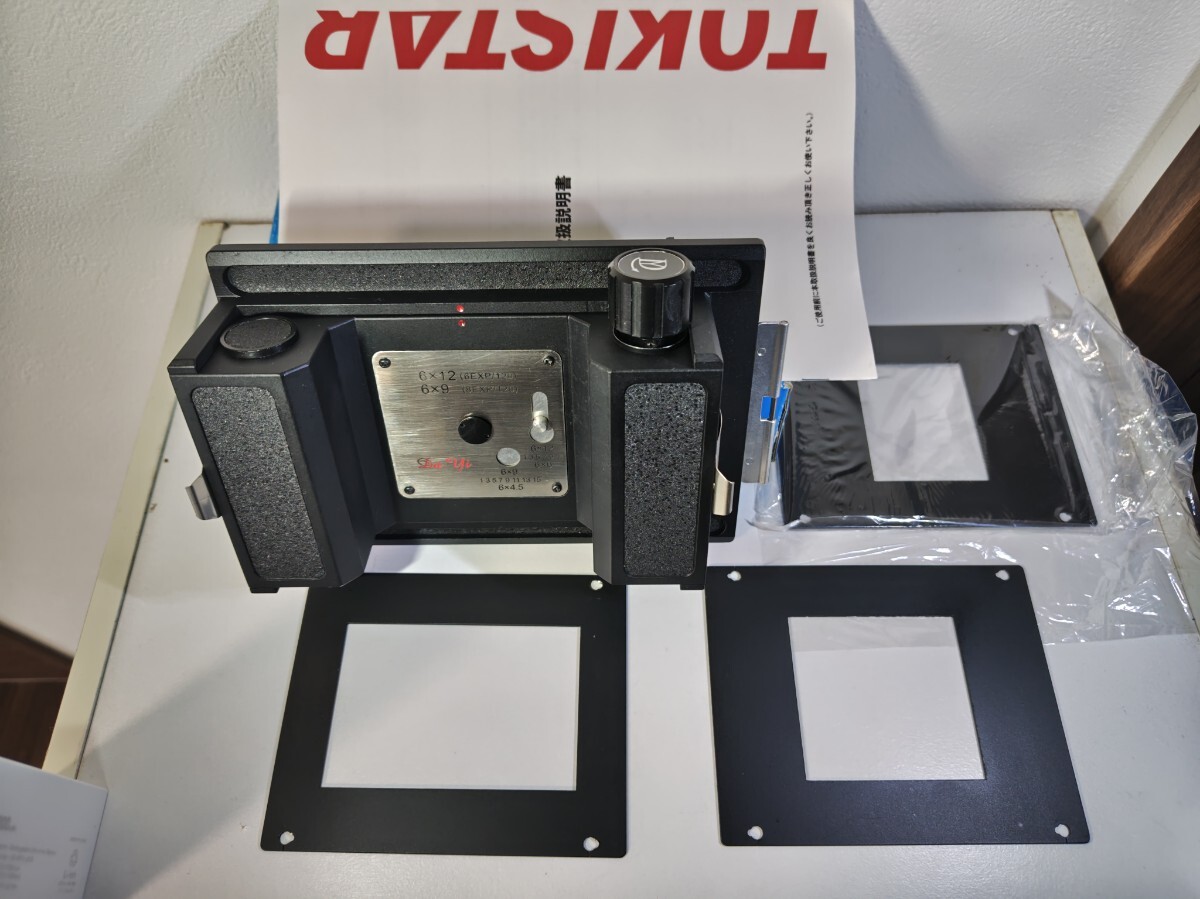 【新品未使用】Da Yi 6x12 6x9 6x6 6x4.5 Roll Film Back　マルチフォーマット　ロールフィルムホルダー