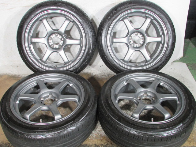 ☆PRODRIVE■GC-06D■プロドライブ■FORGED/鍛造■100-5H/17-8J/+43■205/50R17■ブリヂストン■TRUNZA■T001■インプレッサスポーツ.86.等