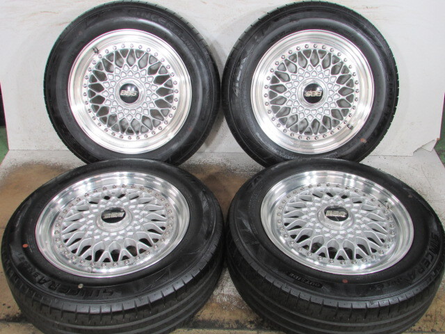 ☆BBS■RS253■ビービーエスアールエス253■FORGED/鍛造■114.3-5H/16-7J/+30■205/60R16■FALKEN■SINCERA■SN832i■セド.グロ.セフィーロ