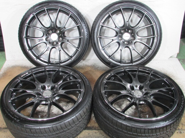 ☆RAYS■HOMURA2x7■レイズホムラ2x7■235/35R19■114.3-5H/19-8.5J/+38■コンチネンタル■クラウン.マークX.ヤリスクロス.カローラクロス