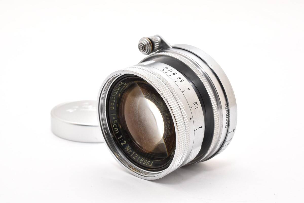 Ernst Leitz GmbH Wetzlar Summicron f=5cm 1:2 ★ Lマウント ズミクロン Leica #2606