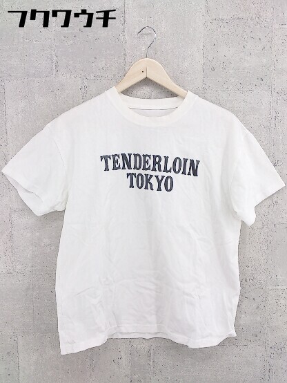 ◇ TENDERLOIN テンダーロイン 半袖 Tシャツ カットソー サイズM ホワイト メンズ