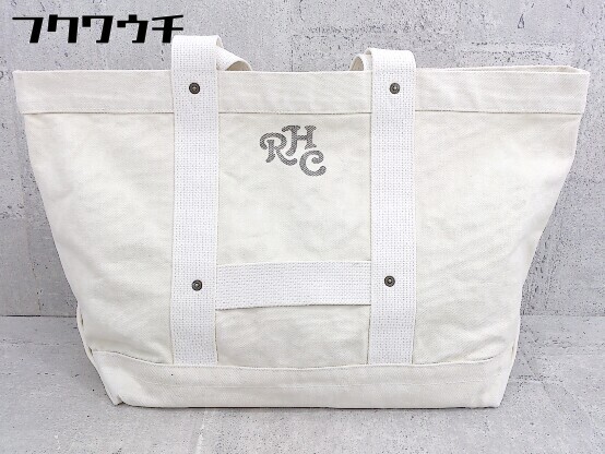 ■ Ron Herman ロンハーマン キャンバス トート ハンド バッグ ベージュ レディース