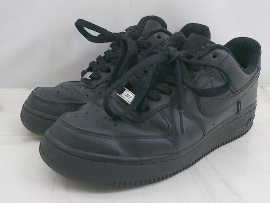 ◇ NIKE ナイキ AIR FORCE 1 '07 CW2288-001 スニーカー シューズ サイズ25.0cm ブラック レディース E