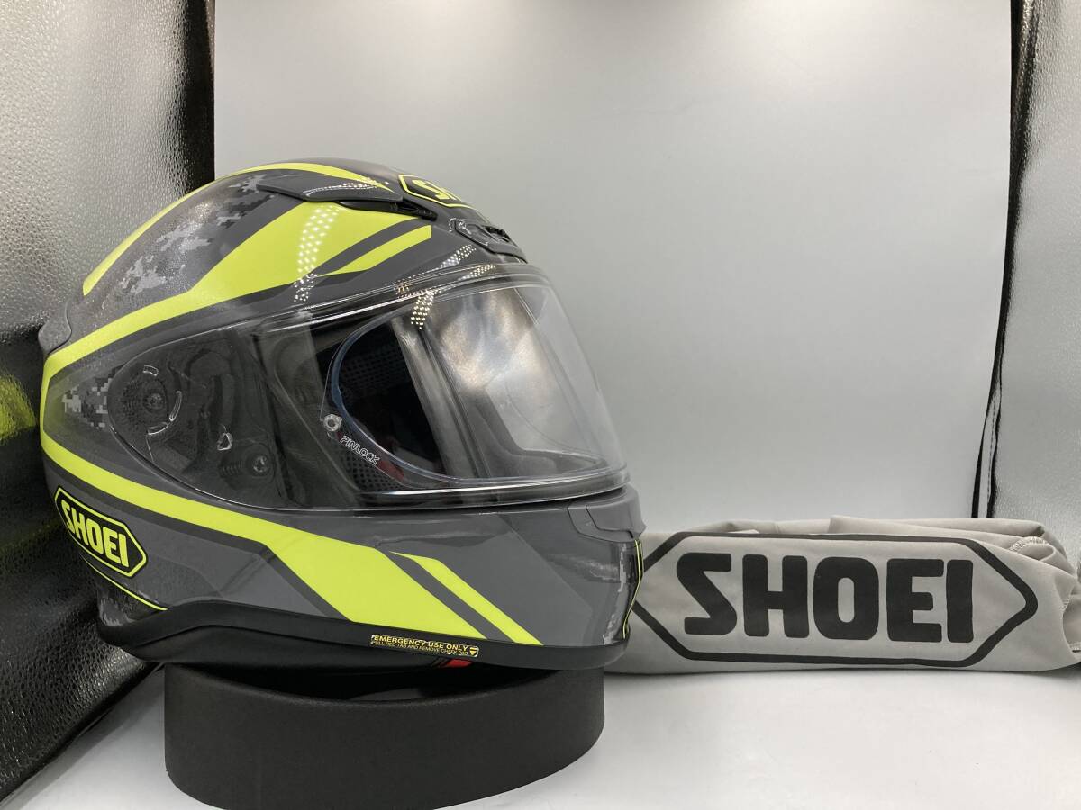 SHOEI ショウエイ Z-7 Z7 PARAMETER パラメーター フルフェイス ヘルメット Mサイズ ほぼ美品!! ゼットセブン