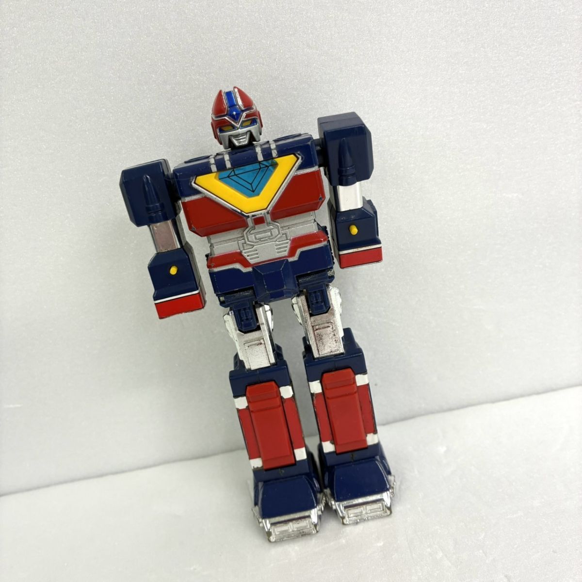 R032-G20-1904 ◎ バンダイ 超新星フラッシュマン フラッシュキング 超合金 GC-33 1986年製 当時物 フィギュア ロボット おもちゃ 玩具 DA
