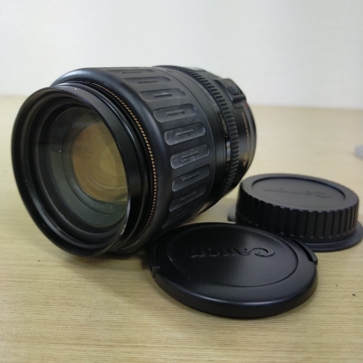 稲yA4745 Canon EF 35-135mm 1:4-5.6 ULTRASONIC ズームレンズ フィルター・前後キャップ付き 現状渡し