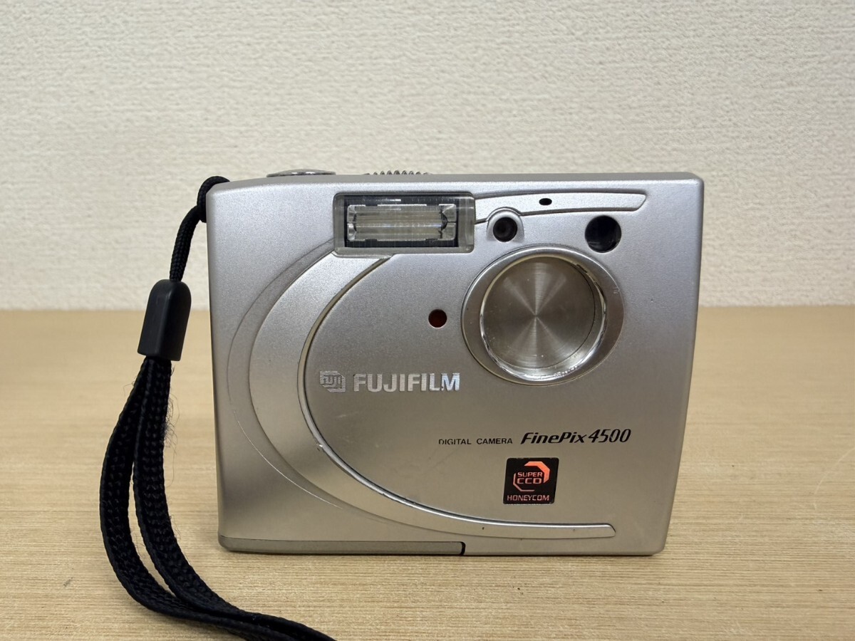 稲yA/AA02-4 FUJIFILM FinePix 4500 デジタルカメラ 起動不可 ジャンク 富士フイルム ファインピクス レトロコンデジ 動作未確認