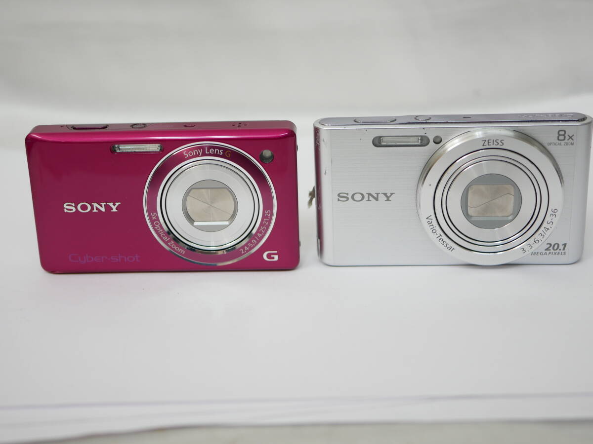 #4793 SONY コンデジ2台 DSC-W830 DSC-W380 cyber-shot ソニー サイバーショット